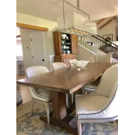 Grande table provençale en chêne - Extensible - sur mesure
