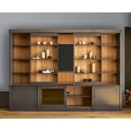 Bibliothèque  Meuble Tv - 01