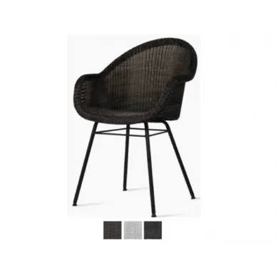 Outdoor - Vincent Sheppard Chaise Edgard Base Acier