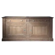 Superbe enfilade patinée 2 portes é tiroirs - Made in France