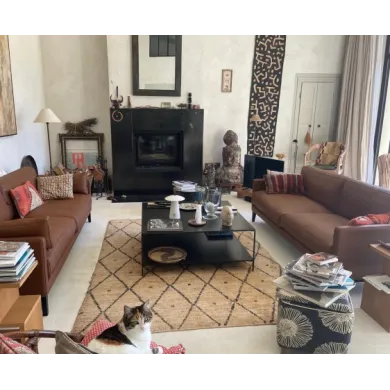 Un Salon Dans Un Ancien  Mas Provençal