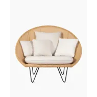 Fauteuil en loom design Joe Lounge - Vincent SHEPPARD