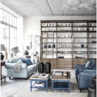 BIBLIOTHEQUE SUR MESURE - CHENE - MADE IN FRANCE