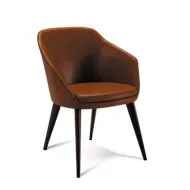 FAUTEUIL CUIR - MARIA  - Coup de Soleil Mobilier