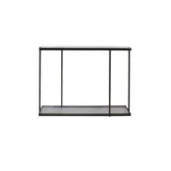 Console verre et acier RIO - DUVIVIER - Made in France