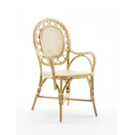 FAUTEUIL DE SALLE A MANGER EN ROTIN - HAUT DE GAMME et VINTAGE