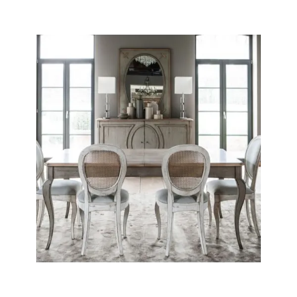 Table  De Repas Rectangulaire Medaillon