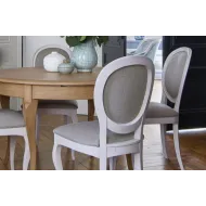 Table De Repas Ronde Medaillon