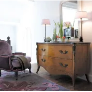 Grande commode glabée Louis XV - Grange