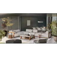 CANAPE MODULABLE D'EXTÉRIEUR - LUXE - MERDIANI - OPEN AIR