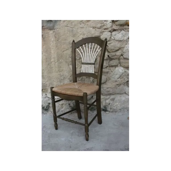 Chaise Gerbe Paillée