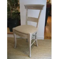 Chaise  patinée provençale  ANSOUIS - Coup de Soleil Mobilier