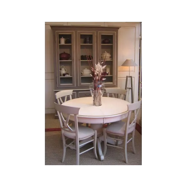 Table De Repas Saint Remy Ronde Avec Pied Central
