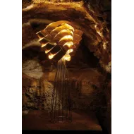 LAMPADAIRE VINTAGE EN ALUMINIUM - LIGNE SAUZE - MADE IN FRANCE