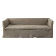 Canapé 3 places BOHO en toile nomade | Naturel