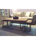 Table Basse Gigogne Double Hugo