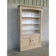 Bibliothèque  blanche patinée Rialto - Coup de Soleil Mobilier