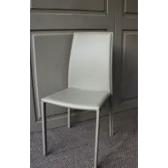 Chaise cuir moderne TORINO - Coup de Soleil Mobilier