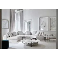 TABLE BASSE RONDE EN MARBRE - ADRIAN - MERIDIANI