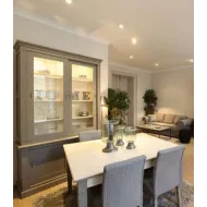 Bibliothèque  Manhattan  2 Portes Coulissantes