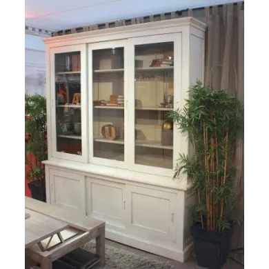 Bibliothèque Manhattan  -  3 Portes Coulissantes