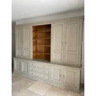 BIBLIOTHEQUE SUR MESURE - PROVENCE - CHARME