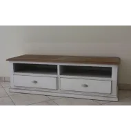 Meuble TV chêne patiné  Sydney - Coup de Soleil Mobilier