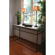 Console  bois et fer forgé Hugo - Coup de Soleil Mobilier