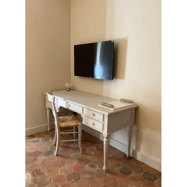 BUREAU PATINE A TIROIRS - MEUBLES DE CHARME PROVENCAL