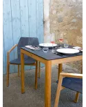 Table carrée d'extérieur Tekura - LES JARDINS