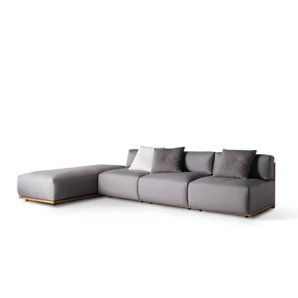 CANAPE MODULABLE D'EXTÉRIEUR - LUXE - MERDIANI - OPEN AIR