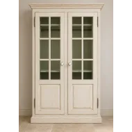 ARMOIRE PROVENCALE VITREE - CHENE- SUR MESURE