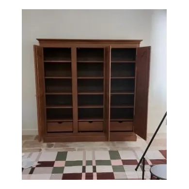 Armoire 3 portes - Chêne patiné - Meubles provençaux
