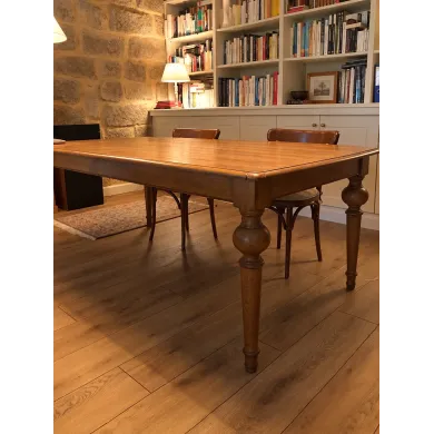 MAGNIFIQUE BUREAU EN CHÊNE MASSIF - SUR MESURE
