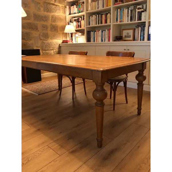 MAGNIFIQUE BUREAU EN CHÊNE MASSIF - SUR MESURE