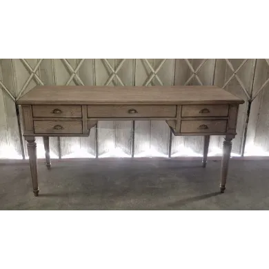 BUREAU PATINE A TIROIRS - MEUBLES DE CHARME PROVENCAL