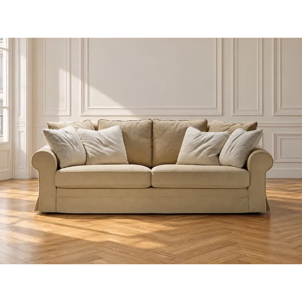 Canapé multi coussins luxe - Cap Ferret - Coup de Soleil Mobilier