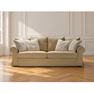Canapé multi coussins luxe - Cap Ferret - Coup de Soleil Mobilier