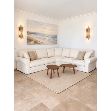 Canapé d'angle luxe - PORTOFINO - Coup de Soleil Mobilier