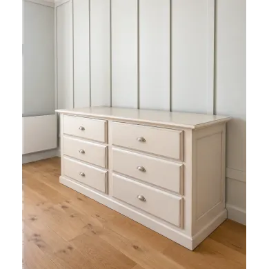 COMMODE PROVENÇALE A TIROIRS EN CHÊNE PATINÉ