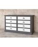 Commode 8 tiroirs RIALTO - COUP DE SOLEIL