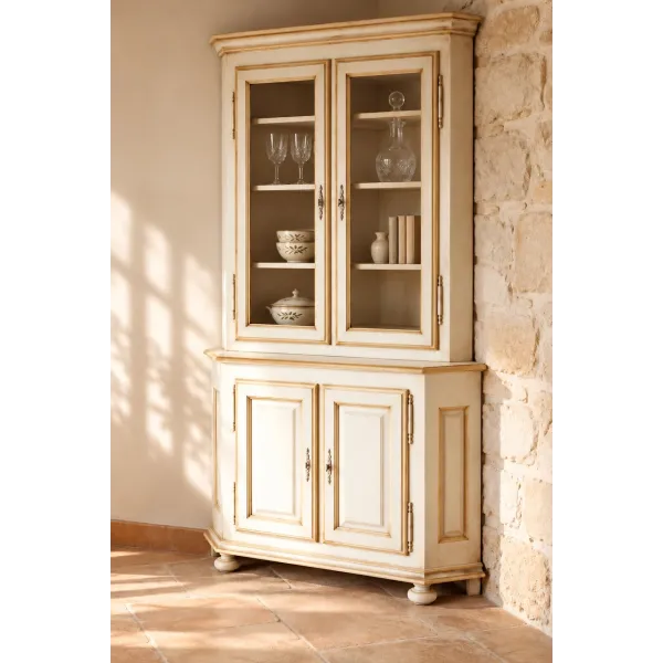 Meuble d'angle Provençal SAINT REMY - Coup de Soleil Mobilier