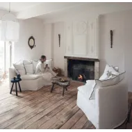 Chauffeuse D'Angle Et Banquette Boho Curve